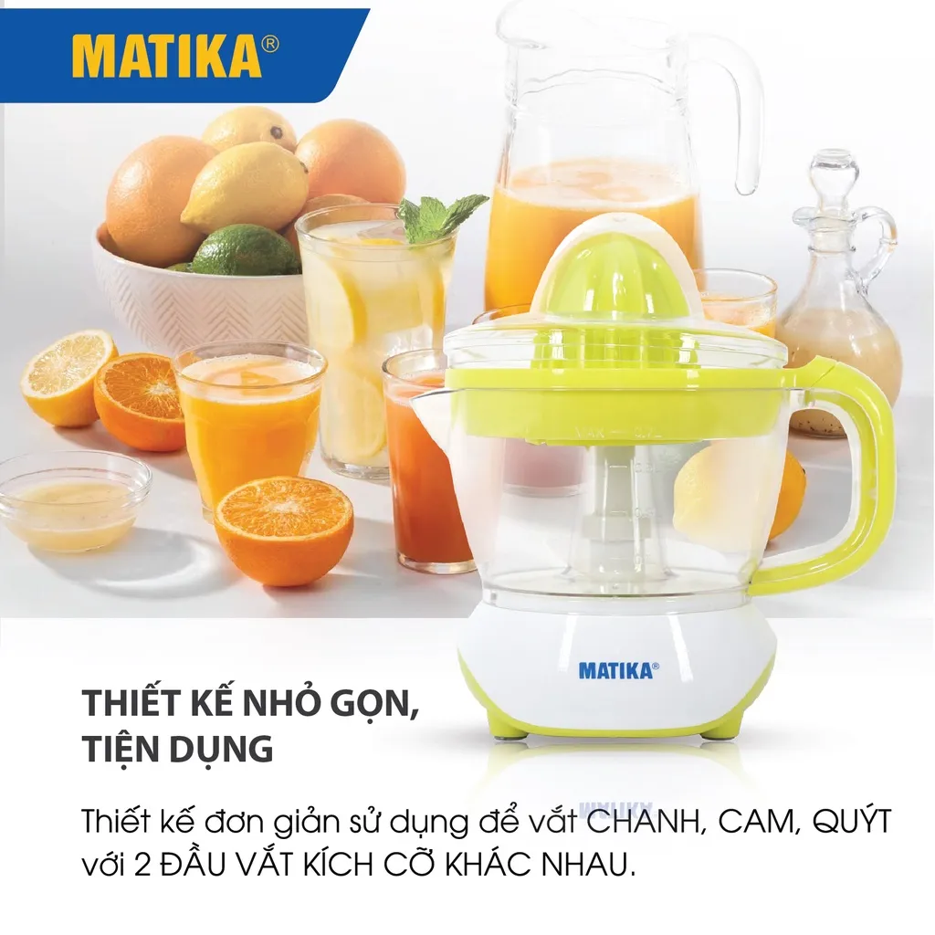 Ảnh Máy Vắt Cam MATIKA Dung Tích 700ml MTK3307 2