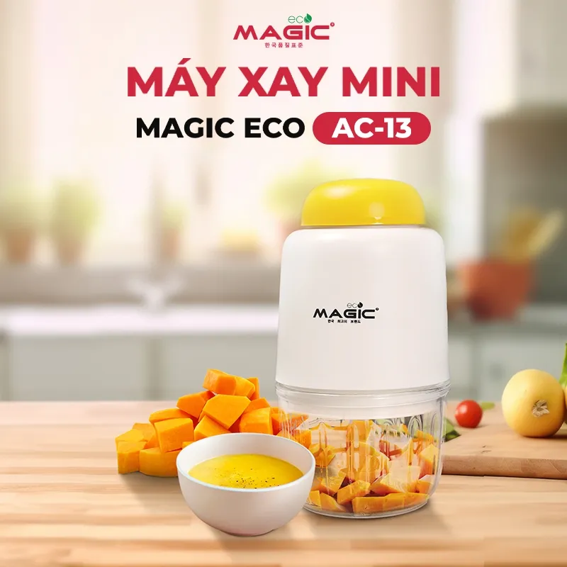 Ảnh Máy xay đa năng Magic Eco AC-13, 0.3L, 8 lưỡi dao, cối thủy tinh. 2
