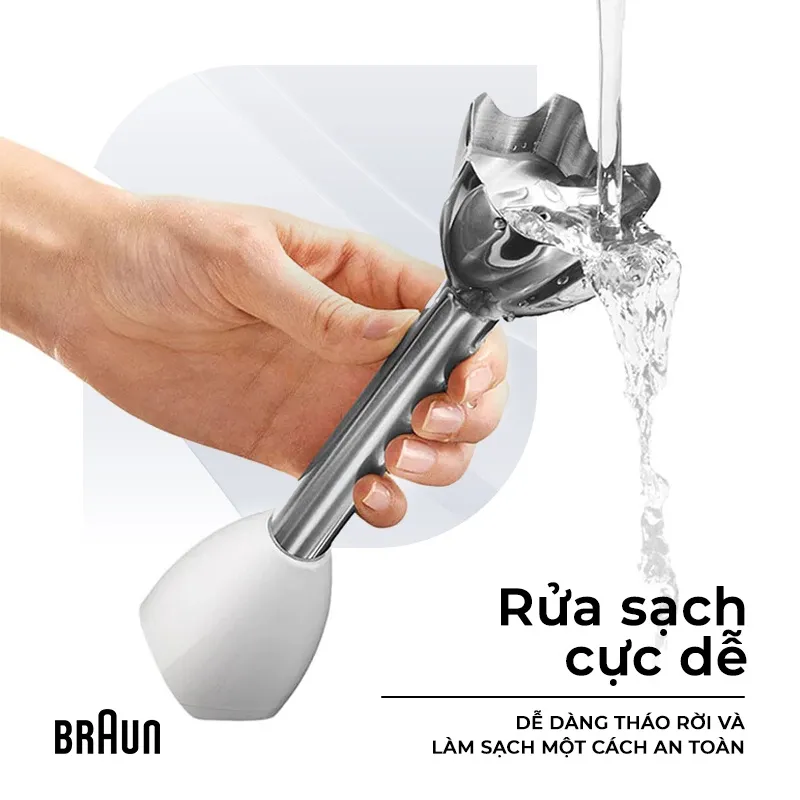 Ảnh Máy xay cầm tay Braun MQ5200, Công suất 1000W, BH 24 tháng. 4