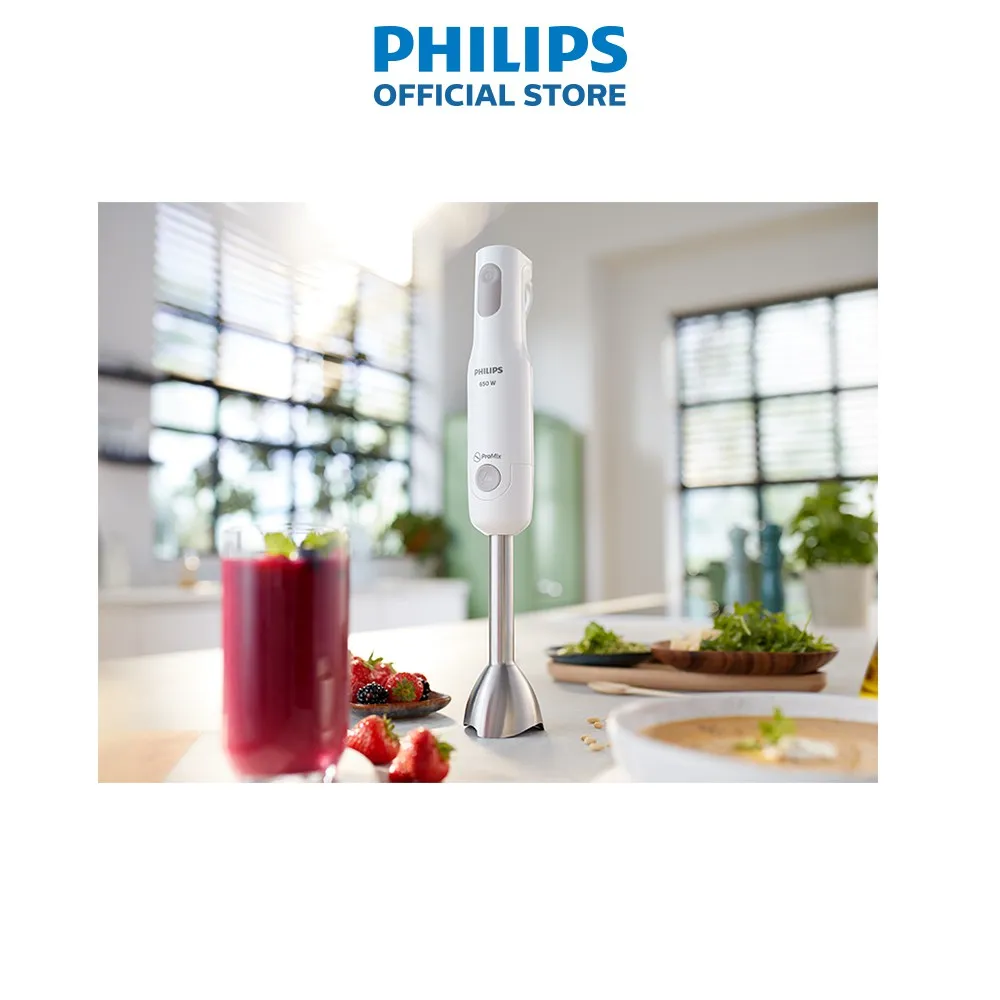 Ảnh Máy Xay Cầm Tay PHILIPS Promix HR2534 650W Thanh Kim Loại - Hàng Chính Hãng 3