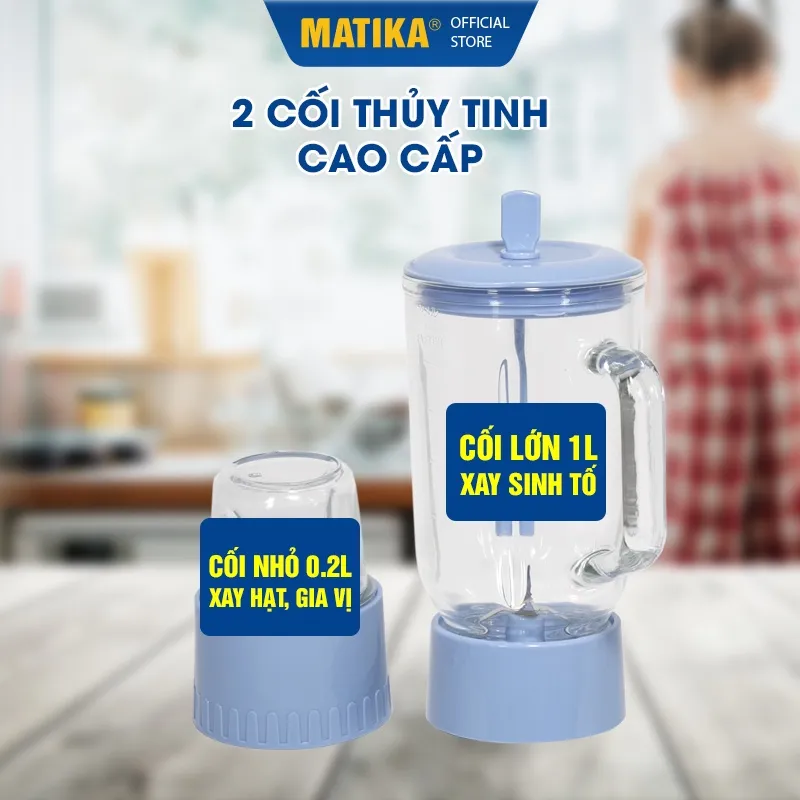 Ảnh Máy Xay Sinh Tố Đa Năng POVENA 2 Cối Xay PVN-311 3
