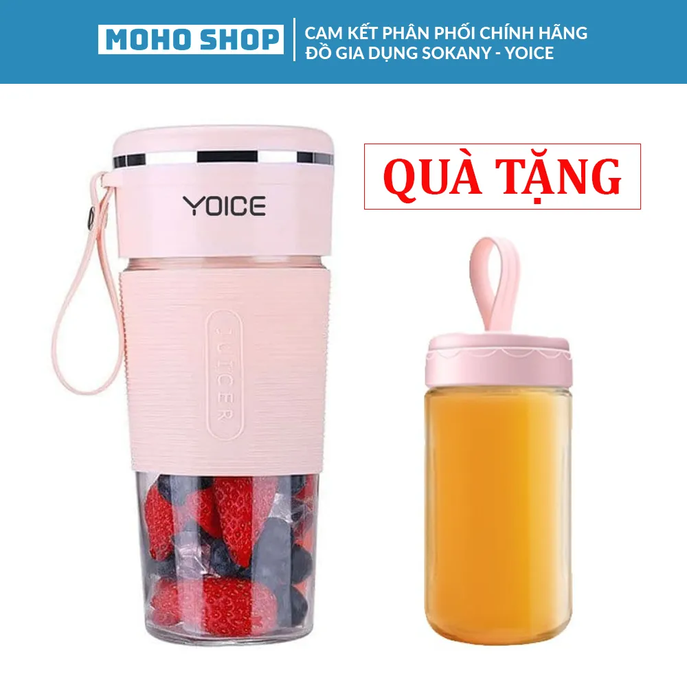 Đánh Giá Máy Xay Sinh Tố Cầm Tay Mini YOICE 6 Lưỡi 300ml - Tiện Lợi, An Toàn, Giá Tốt
