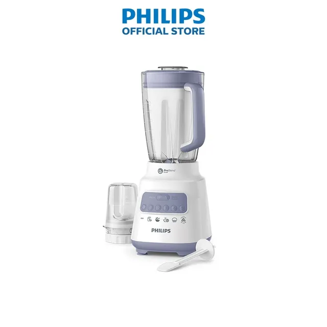 Ảnh Máy xay sinh tố PHILIPS HR2221 /00 700W cối nhựa - Hàng Chính Hãng 1