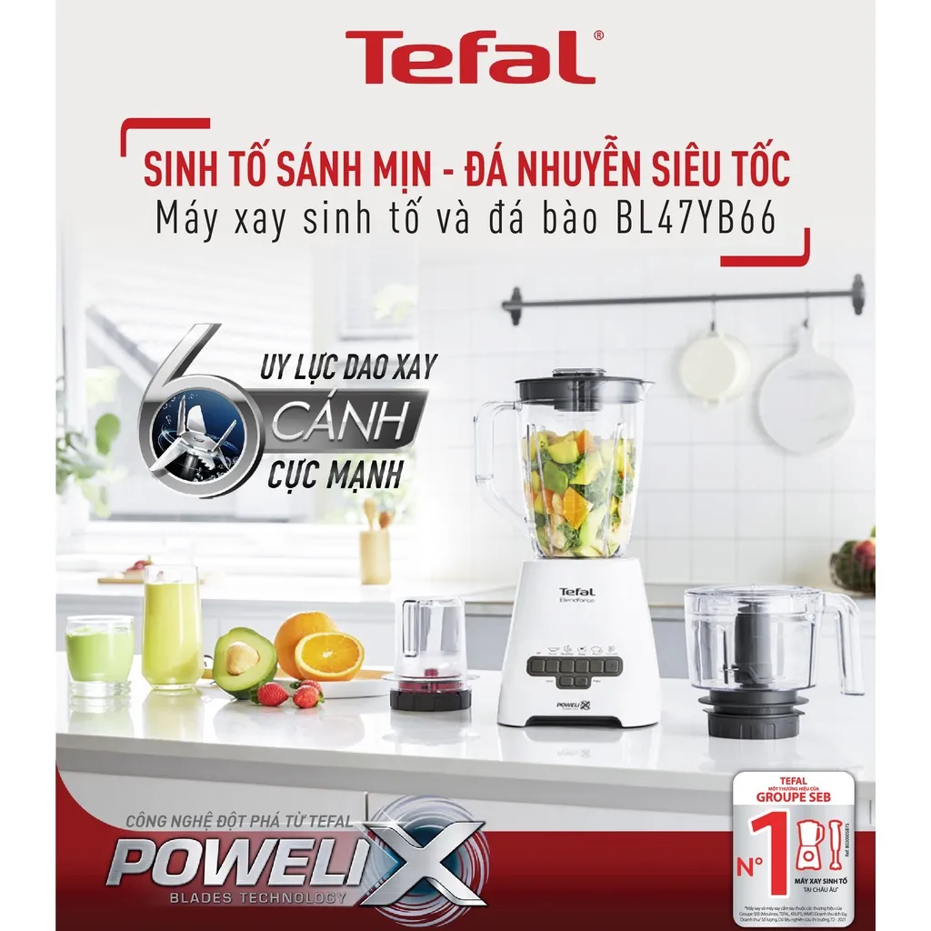 Ảnh Máy xay Tefal BlendForce+ Piano 3
