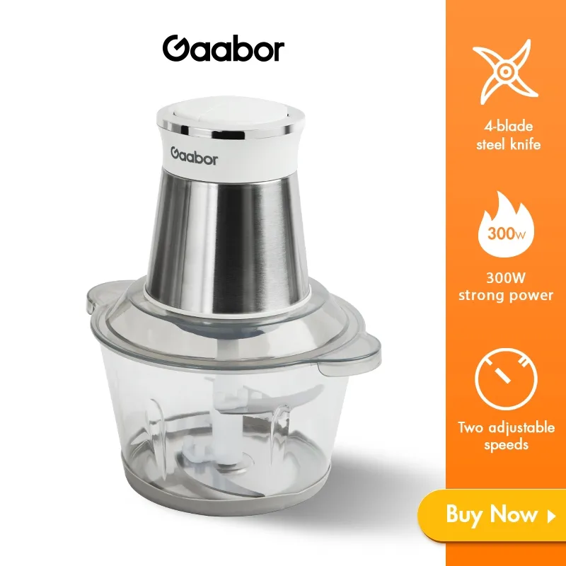 Ảnh Máy xay thực phẩm đa năng xay thịt Gaabor GJ-M20A / MG20M-WH02A 2L xay cá củ ăn dặm công suất 300W 2