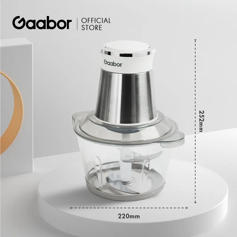 Ảnh Máy xay thực phẩm đa năng xay thịt Gaabor GJ-M20A / MG20M-WH02A 2L xay cá củ ăn dặm công suất 300W 3