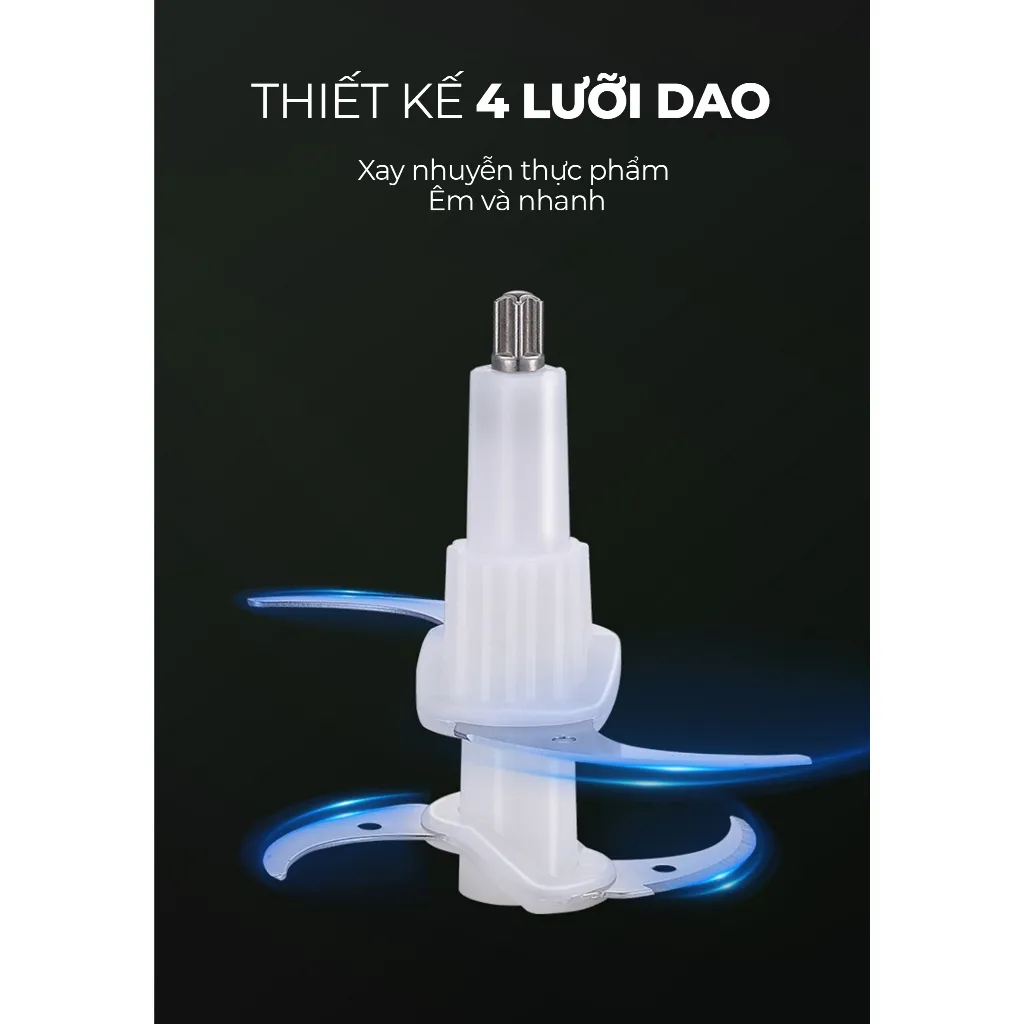 Ảnh Máy xay thực phẩm Magic A-001,công suất 400W,dung tích 1.7L, 4 lưỡi giao không gỉ 3