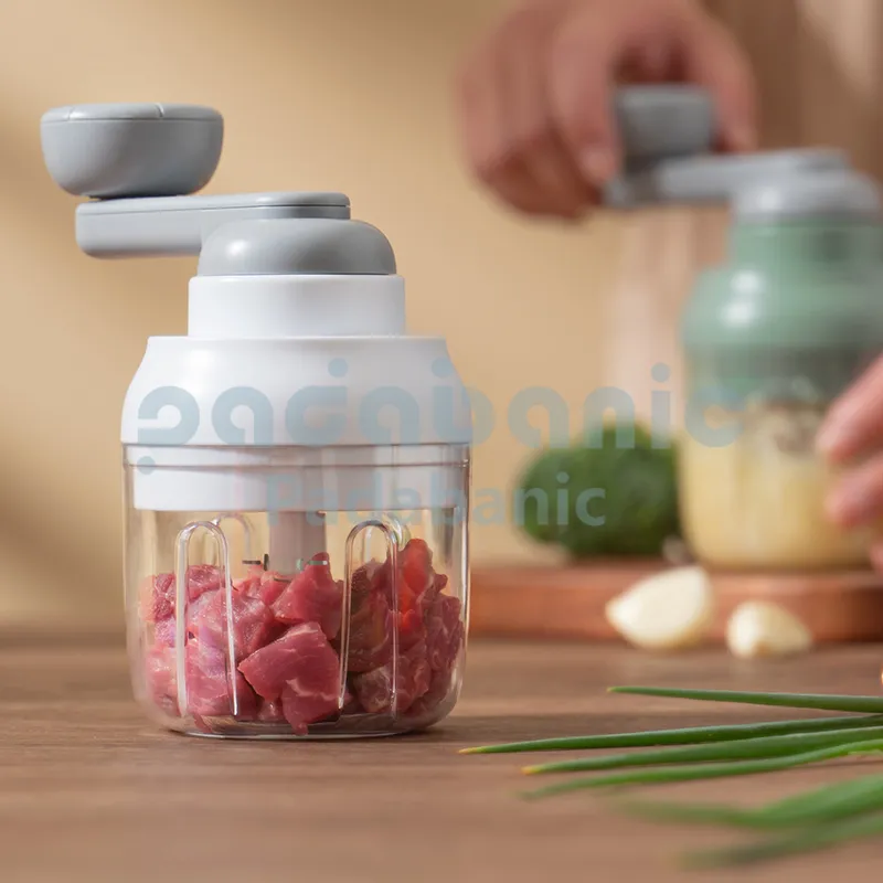 Ảnh Máy Xay Tỏi Ớt Hành Padabanic 005 Máy Xay Thịt Bằng Tay Mini Nhỏ Gọn Tiện Lợi 3