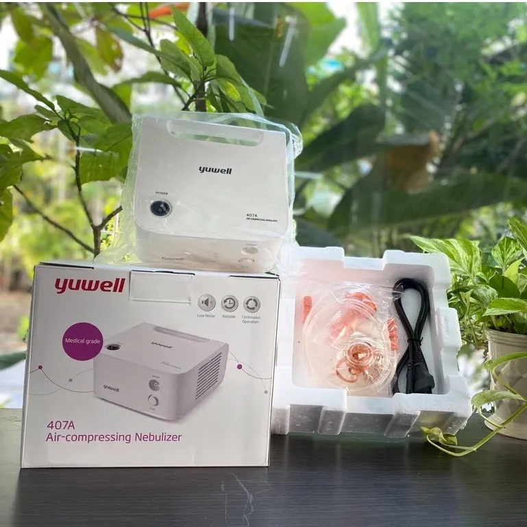 Ảnh Máy Xông Khí Dung Nén Khí YUWELL 407A Xông Mũi Họng Hiệu Quả - Dr.Green - Nhập Khẩu Chính Hãng 4