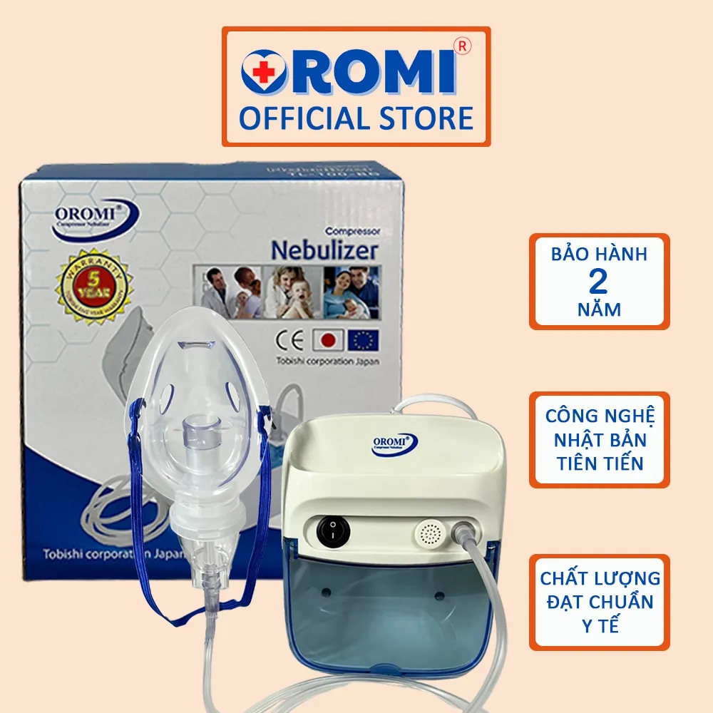 Ảnh Máy xông khí dung OROMI TL-100-BG - Bộ khí dung dành cho trẻ em và gia đình 1