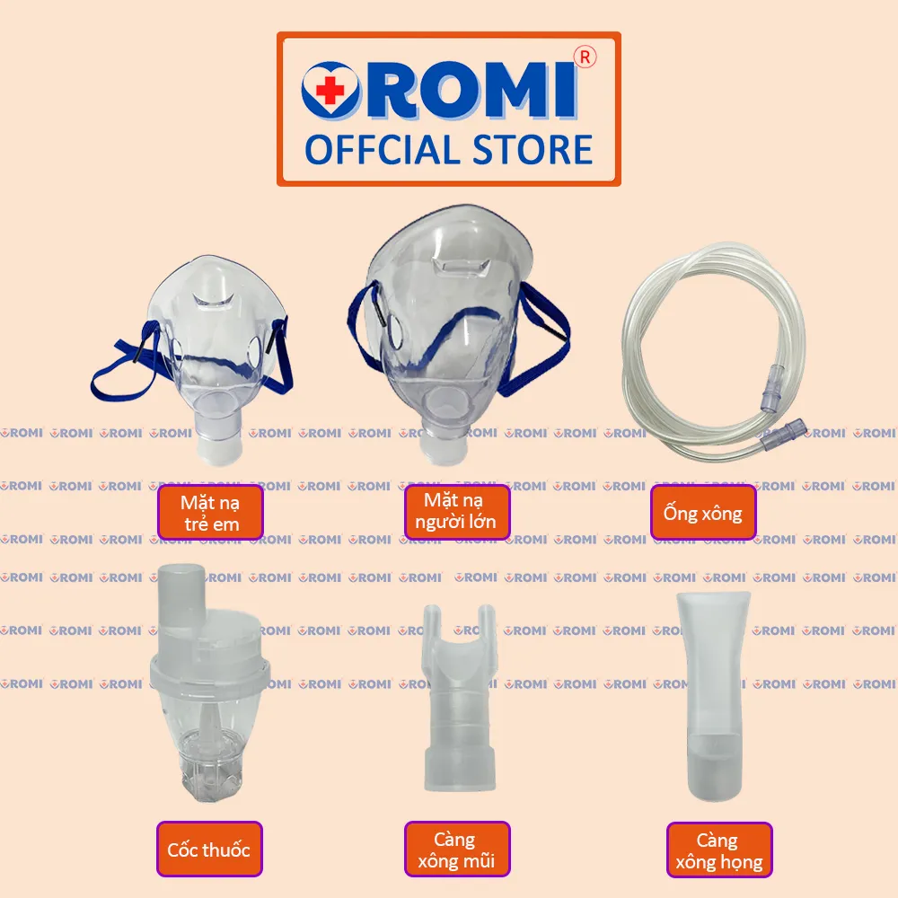 Ảnh Máy xông khí dung OROMI TL-100-BG - Bộ khí dung dành cho trẻ em và gia đình 4