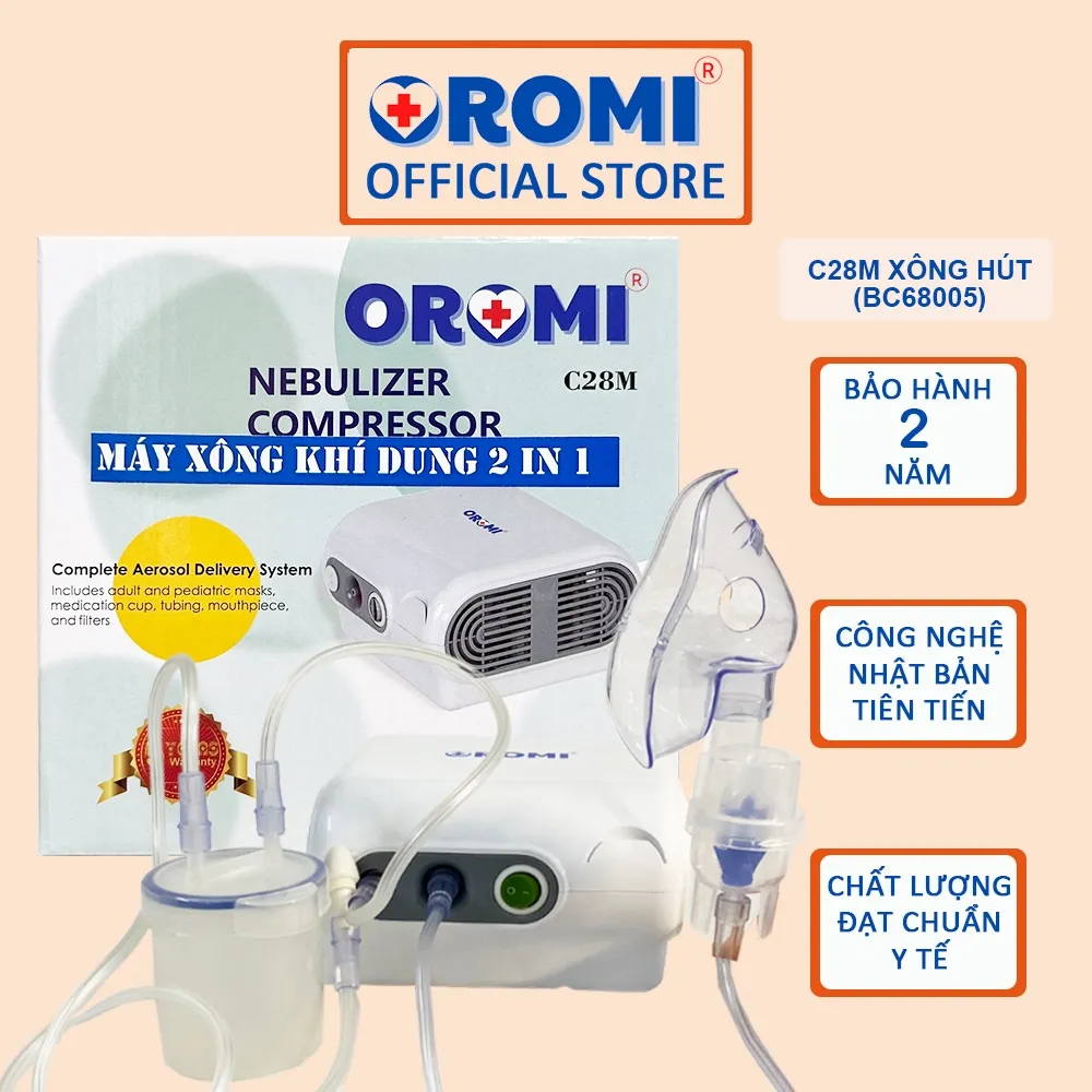 Đánh Giá Máy Xông Khí Dung & Hút Mũi OROMI C28M: Đa Năng, Hiệu Quả Cho Cả Gia Đình