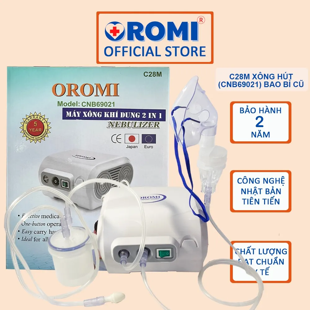 Ảnh Máy xông khí dung và hút mũi OROMI C28M - DÒNG MÁY CHUYÊN XÔNG: XÔNG, XÔNG CAO CẤP, XÔNG HÚT 3