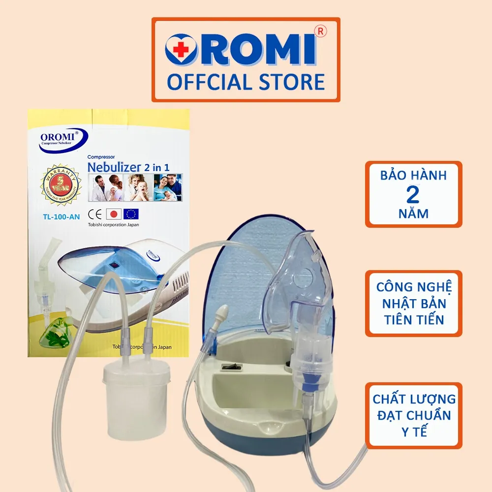 Ảnh Máy xông khí dung và hút mũi OROMI TL-100/TL-100-AN - DÒNG MÁY CHUYÊN XÔNG 1