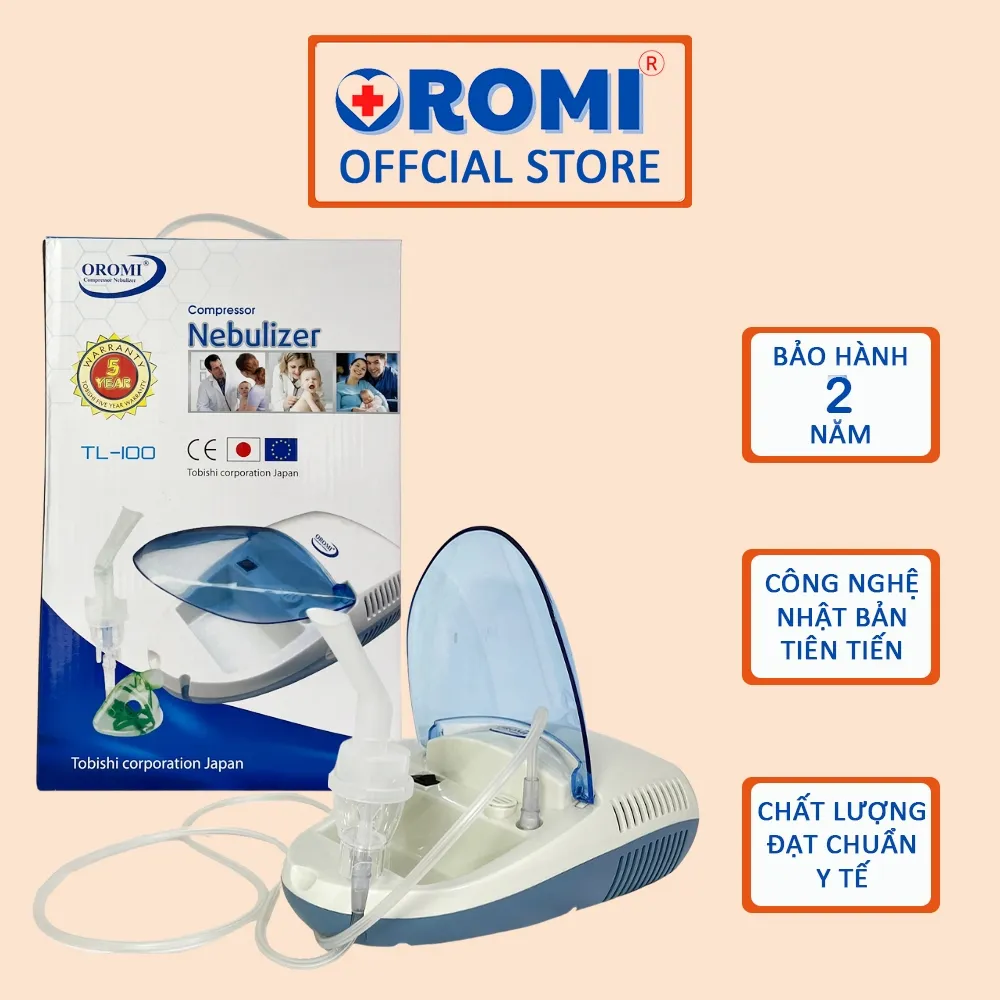 Ảnh Máy xông khí dung và hút mũi OROMI TL-100/TL-100-AN - DÒNG MÁY CHUYÊN XÔNG 2
