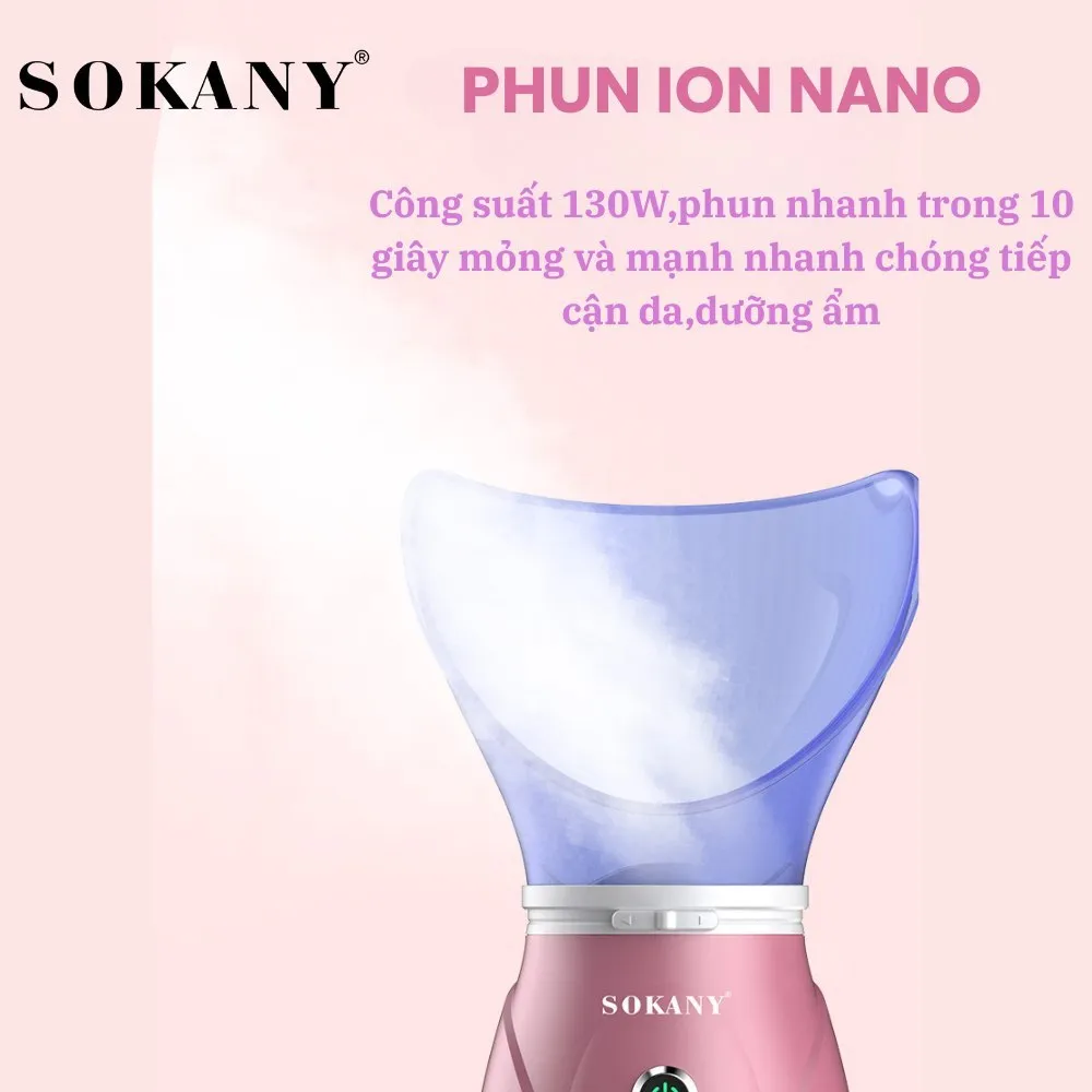 Ảnh Máy xông mặt thảo dược SOKANY SK-1079, xông sữa, thông thảo dược giúp thông thoáng mũi họng hiệu quả 2