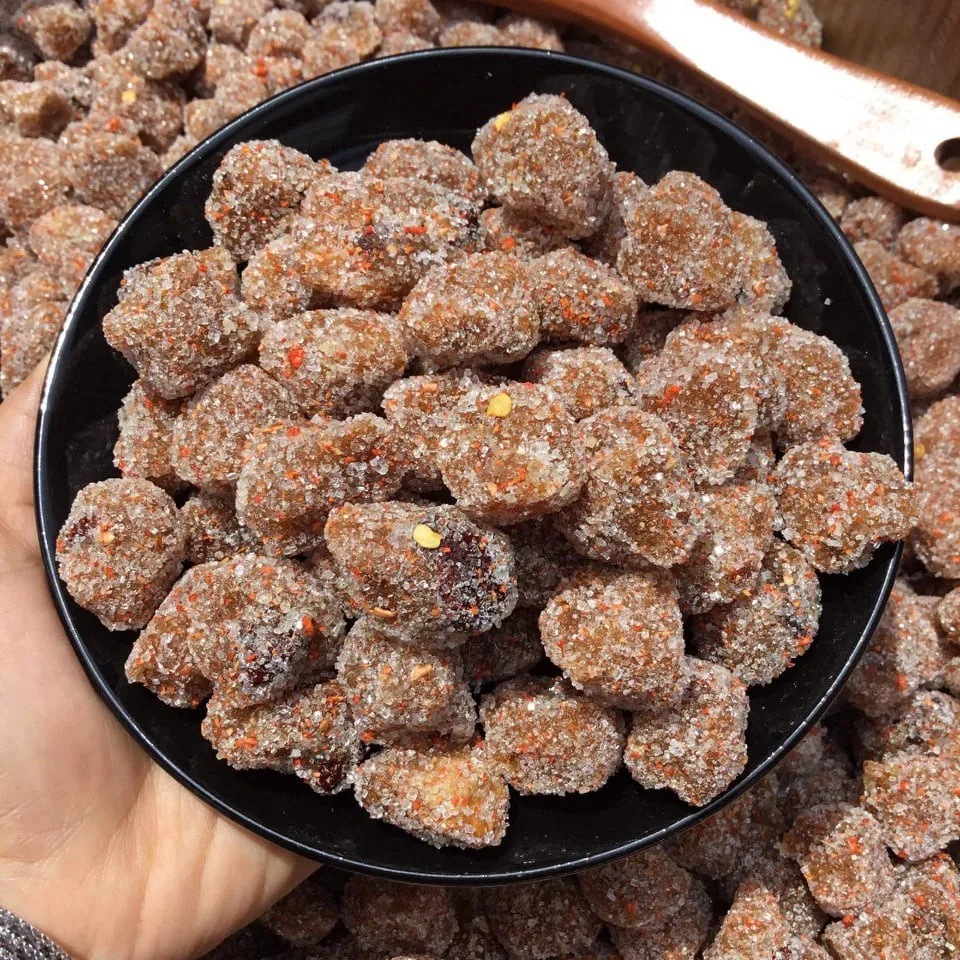 Ảnh Me cay phủ đường Trạm ngọt Yumi kẹo hoa quả chua ngọt đồ ăn vặt trái cây thơm ngon 3