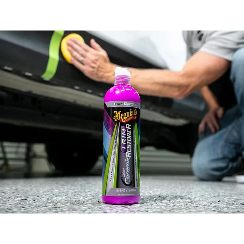 Ảnh Meguiar's Ceramic phục hồi & bảo vệ chi tiết nhựa bên ngoài xe hơi - Hybrid Ceramic Trim Restorer, G220316 3