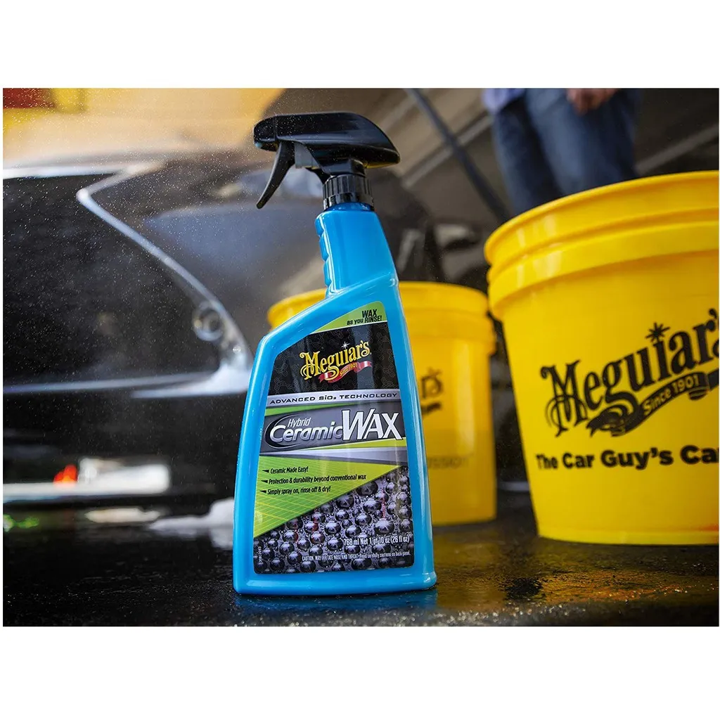 Ảnh Meguiar's Dung dịch wax bóng sơn xe công nghệ Ceramic - Hybrid Ceramic Wax - G190526 - 768ml 2