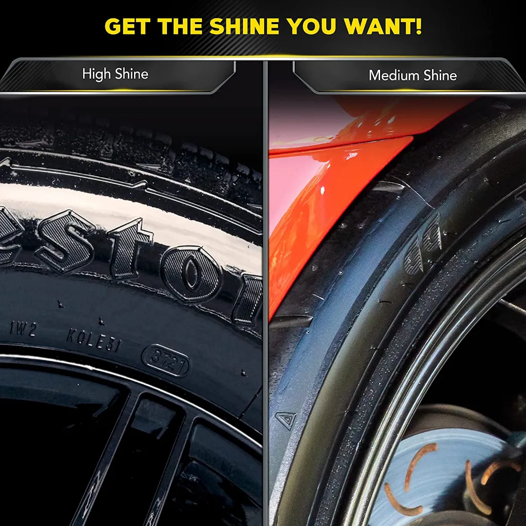 Ảnh Meguiar's Dưỡng lốp có thành phần Ceramic chống bám nước - Hybrid Ceramic Tire Shine, G230416 4