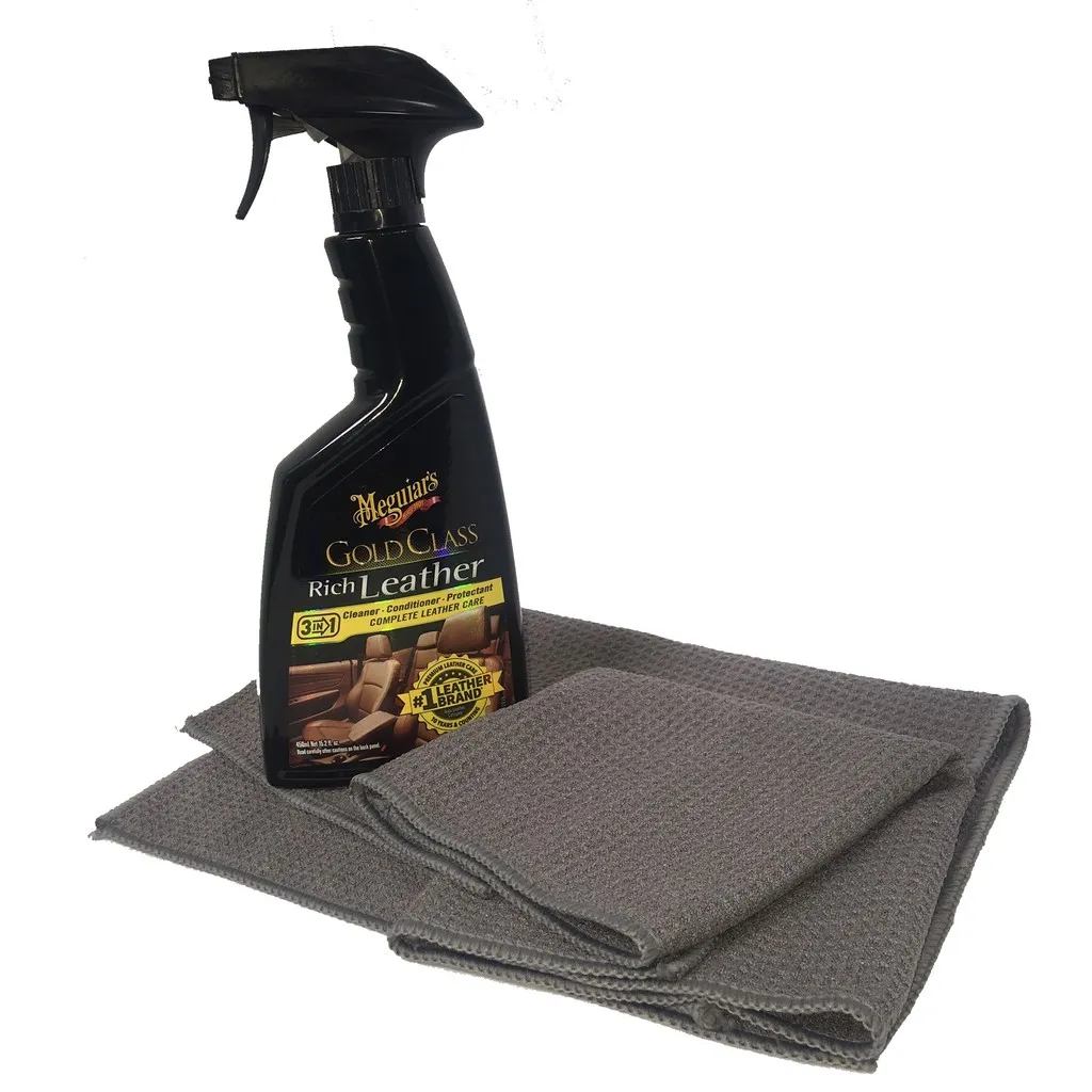 Ảnh Meguiar's Khăn lau chuyên dụng được dệt từ sợi vải microfiber, màu xám kích thước 40 x 40 cm 4