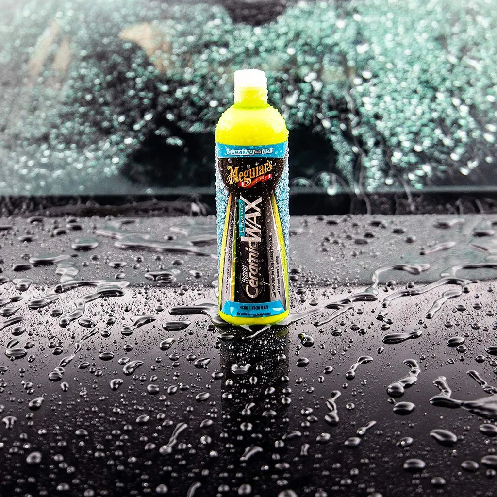 Ảnh Meguiar's Wax bóng Ceramic cho sơn xe dạng kem - Hybrid Ceramic Liquid Wax - G200416, 473ml 4