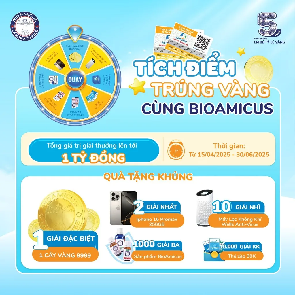 Ảnh Men Vi Sinh 10 Chủng BioAmicus Complete hỗ trợ tiêu hóa, giúp bé ăn ngon Lọ 10mL 3