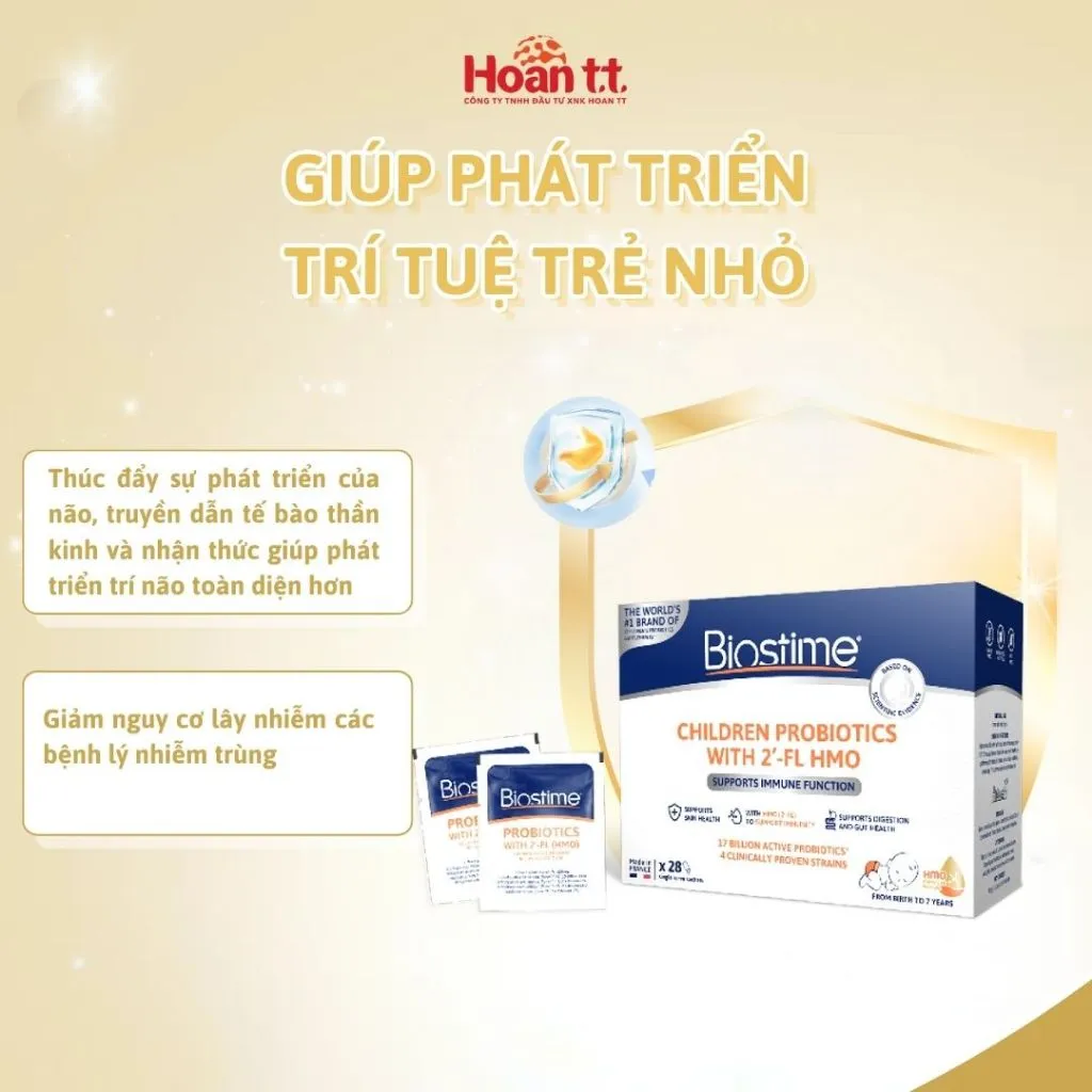 Ảnh Men Vi Sinh Hỗ Trợ Tiêu Hóa Cho Bé Biostime - Men Bổ Sung Lợi Khuẩn ProBiotic - Men Tiêu Hóa Cho Trẻ 1