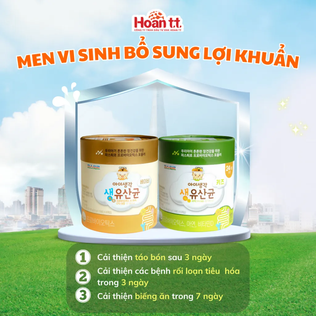 Ảnh Men Vi Sinh Hỗ Trợ Tiêu Hóa Cho Bé Lotte Sysy - Men Vi Sinh Hàn Quốc Bổ Sung Lợi Khuẩn - Men Cải Thiện Biếng Ăn Cho Trẻ 3