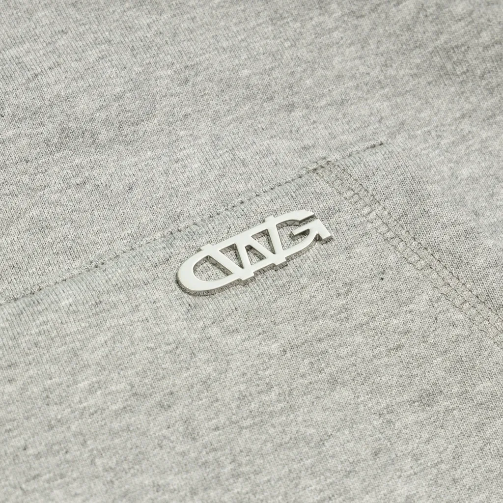 Ảnh METAL FULLZIP HOODIE / Hoodie Dây Kéo Vải Nỉ Bông / GAMBLE WORLDWIDE 4