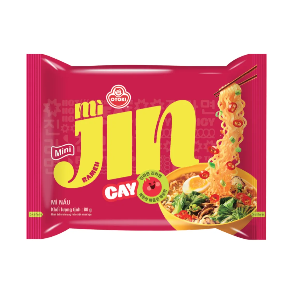 Ảnh Mì Jin Cay Ottogi VN Mini gói 80g 1