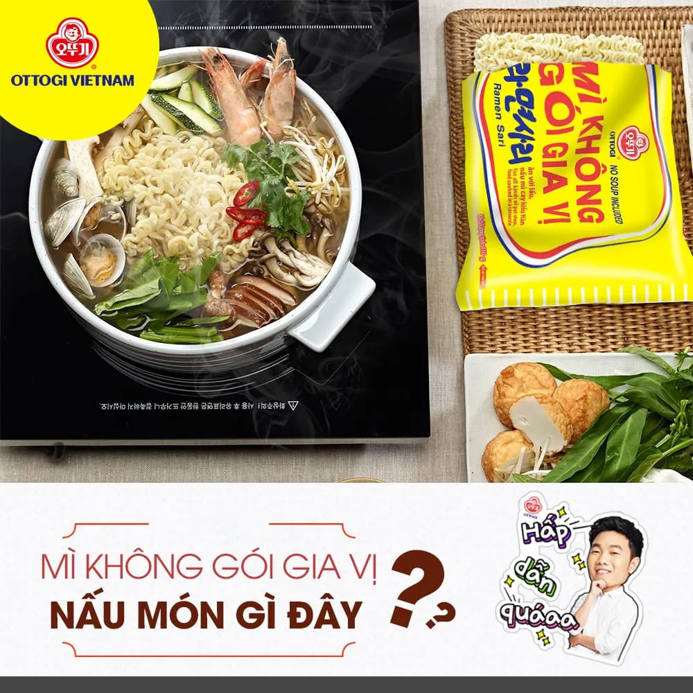 Ảnh Mì Không Gói Gia Vị Ottogi 110G (VN) 3