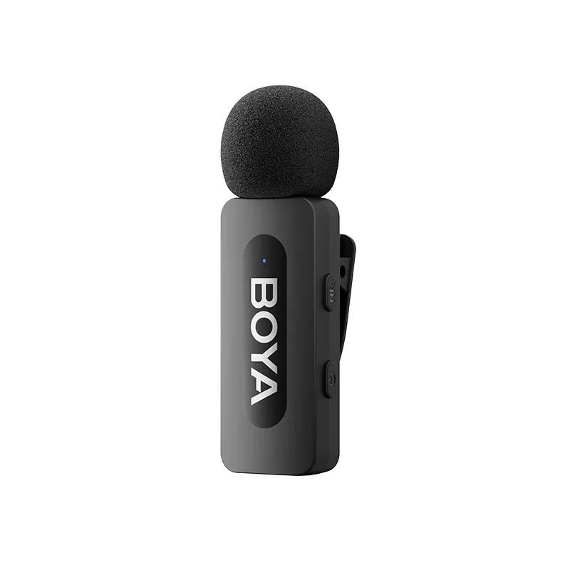 Ảnh Micro Không Dây Thu Âm Cài Áo Boya V2 2.0 Lightning | Phạm Vi 100m | TX 9 Giờ | Kẹp Xoay 360 Độ (Đen) 3