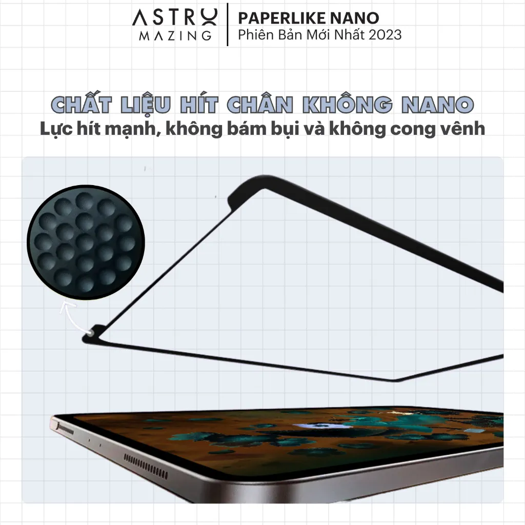 Ảnh Miếng dán AstroMazing Paperfilm Paper Like cho iPad Pro 11 129 Air 4 5 Gen 8 9 10 2