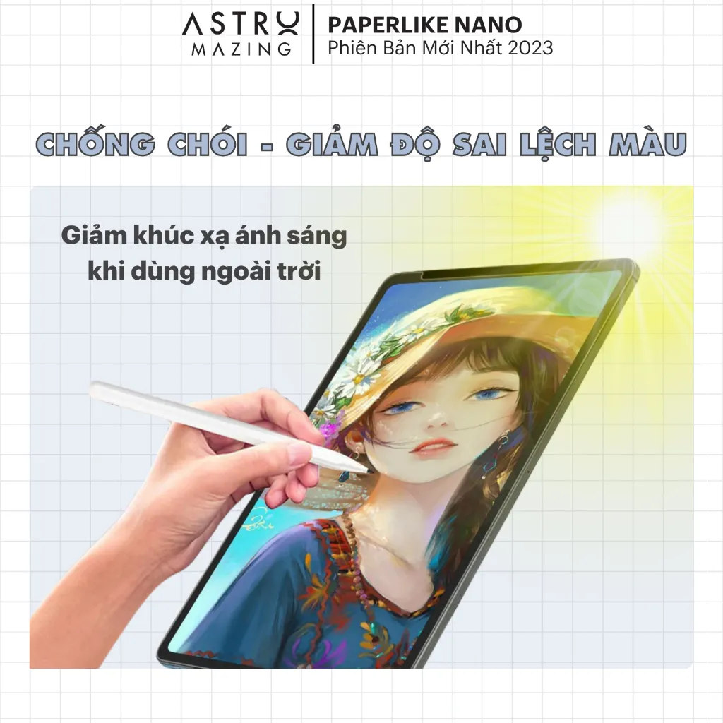 Ảnh Miếng dán AstroMazing Paperfilm Paper Like cho iPad Pro 11 129 Air 4 5 Gen 8 9 10 4