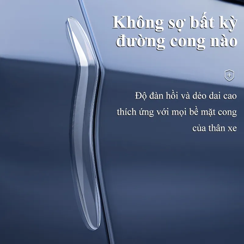 Ảnh Miếng dán chống trầy xước xe ô tô MYT Miếng dán silicon chống xước tay nắm cửa gương chiếu hậu ô tô xe hơi 4
