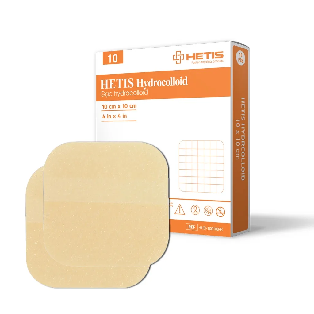 Ảnh Miếng Dán Mụn, Vết Thương ALFASEPT HETIS HYDROCOLLOID Giúp Thấm hút Dịch, Loại Bỏ Những Mô Chết, Ngăn Ngừa Sẹo 4