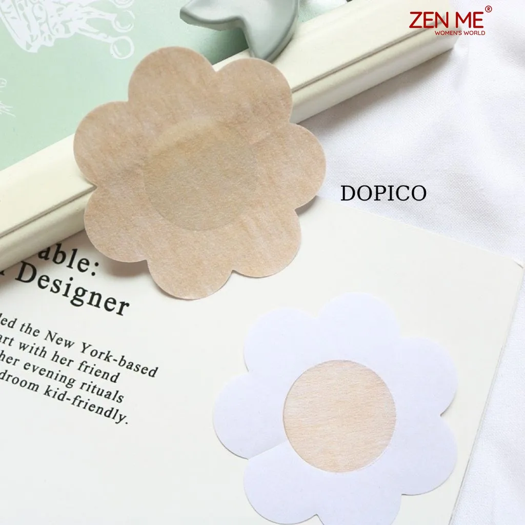 Ảnh Miếng Dán Nhũ Hoa Zen Me Chất Liệu Giấy Dán Chắc Chắn 2