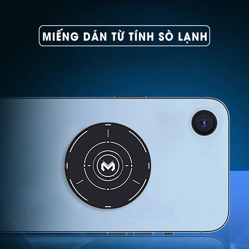 Ảnh Miếng dán từ tính cho quạt tản nhiệt điện thoại MEMO lực hút từ tính mạnh dành cho cx01, cx02, cx-a2, X12, X13, L06 1