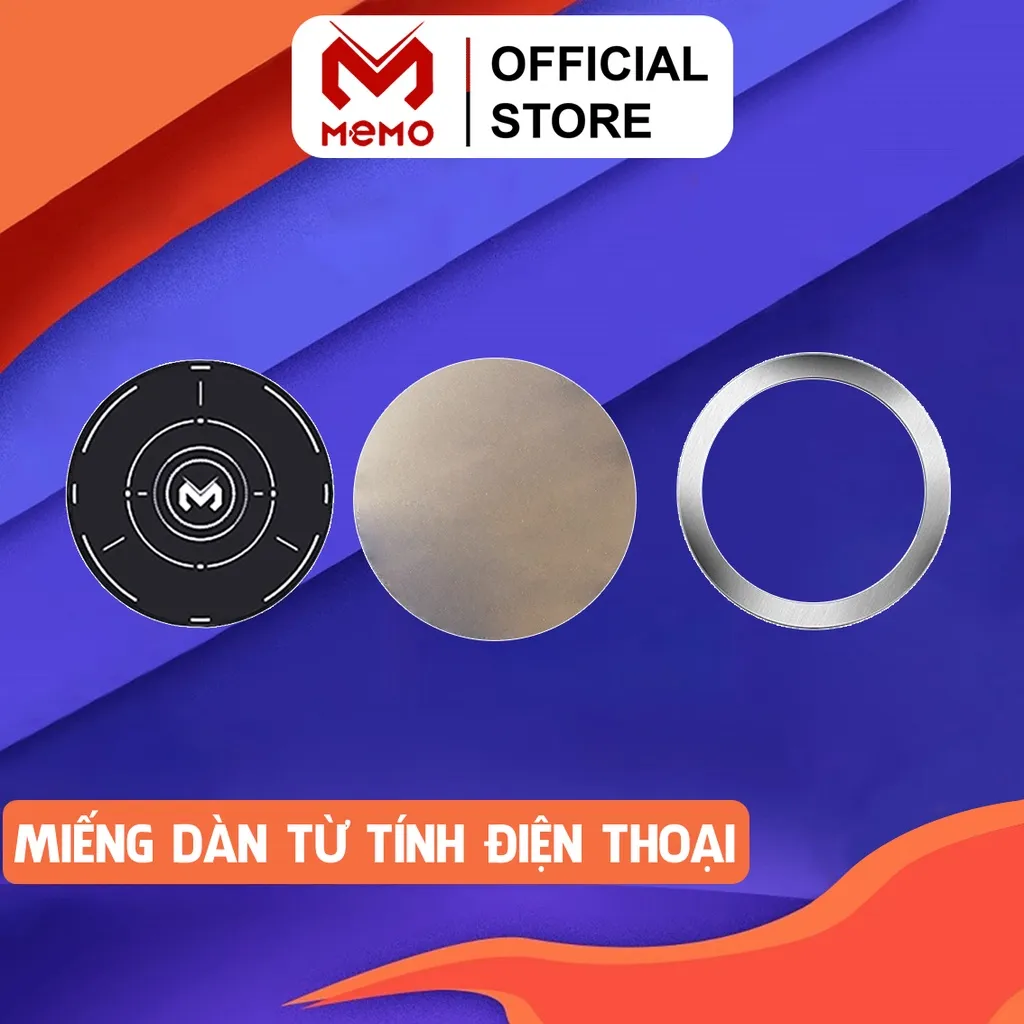 Ảnh Miếng dán từ tính cho quạt tản nhiệt điện thoại MEMO hút dính từ tính siêu mạnh dành cho cx01 cx02 cx-a2 X12 X13 L06 1