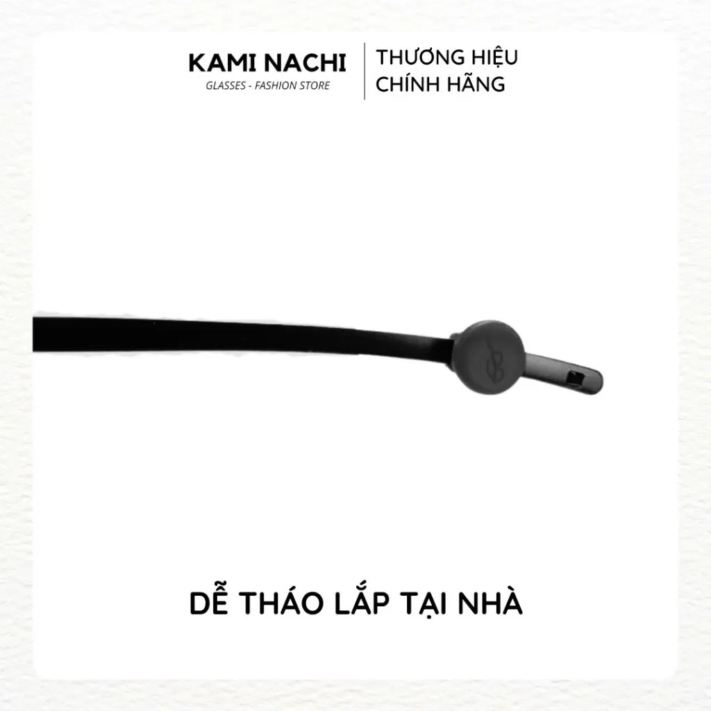 Ảnh Miếng đệm làm êm tai cho kính bằng silicon siêu bền hình cúc áo chống trượt KAMI NACHI 2