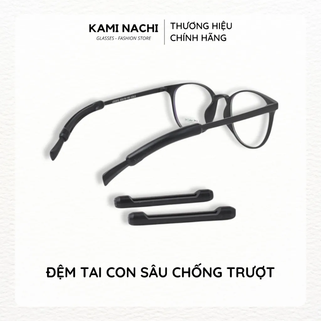 Ảnh Miếng đệm làm êm tai cho kính bằng silicon siêu bền hình con sâu chống trượt KAMI NACHI 3