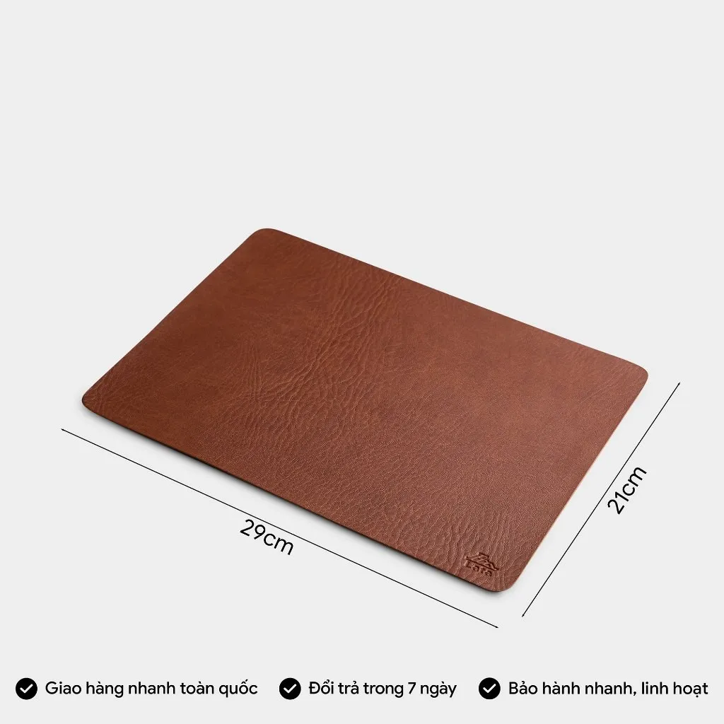 Ảnh Miếng lót bàn làm việc (Thời trang tiện lợi - Miếng lót da LC3) 1