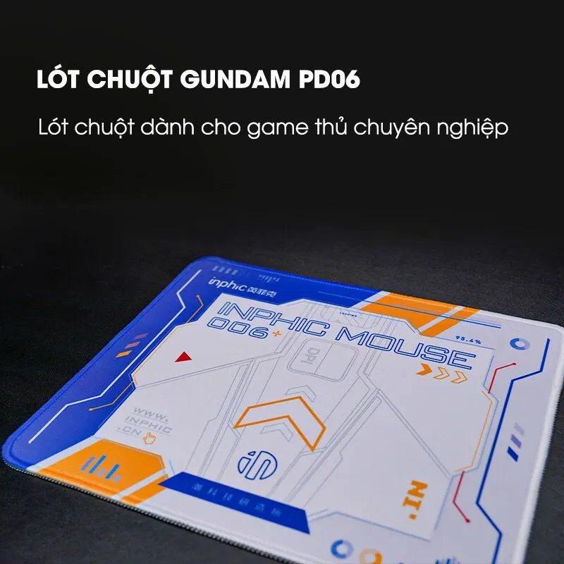 Ảnh Miếng lót chuột máy tính SIDOTECH GUNDAM gaming pad chuột cỡ lớn cỡ nhỏ 70x30 25x29 bàn di chuột laptop pc chống nước 2