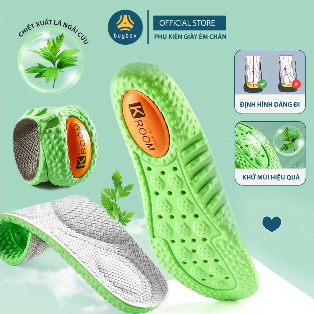 Ảnh Miếng Lót Đế Giày Thể Thao, Đế Lót Giày Thể Thao Cao Cấp Cho Nam và Nữ Giúp Êm Chân, Khử Mùi 1