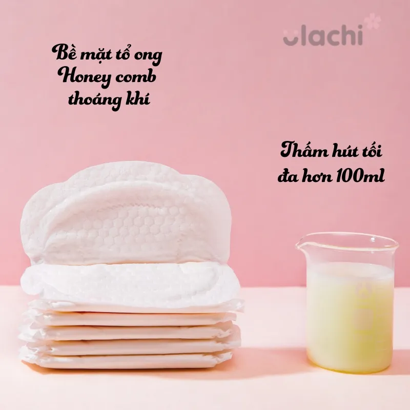 Ảnh Miếng lót thấm sữa dùng một lần 2mama siêu thấm, dính cao cấp 3