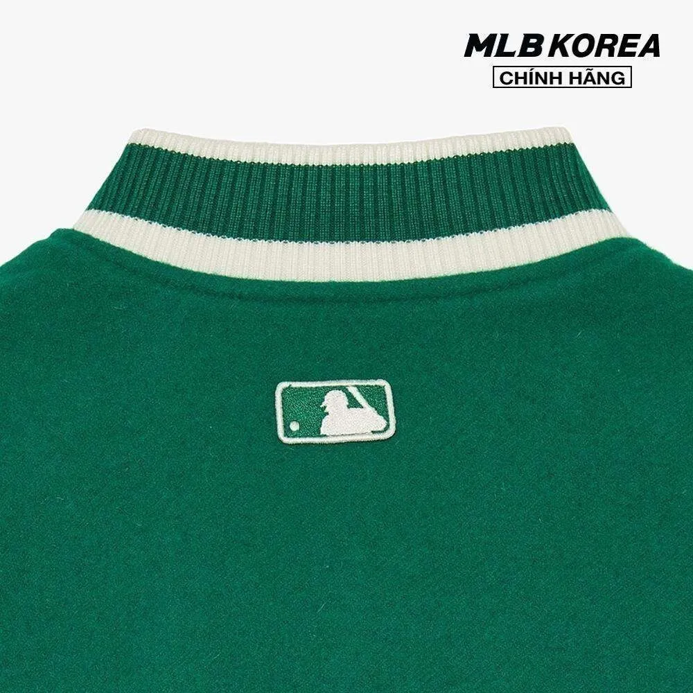 Ảnh MLB - Áo khoác bóng chày nữ tay dài thời trang 3FJPV0134-07GNL 3