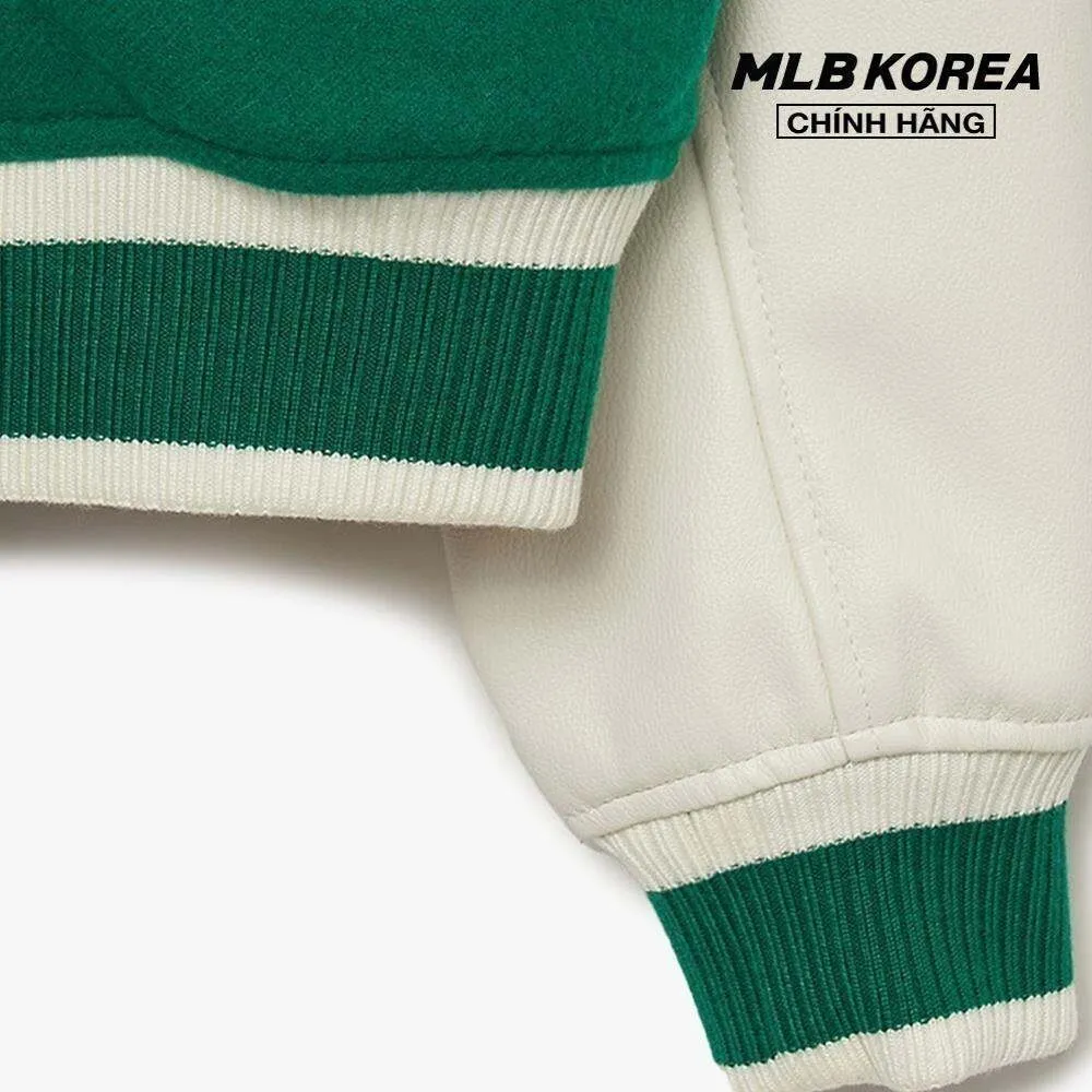 Ảnh MLB - Áo khoác bóng chày nữ tay dài thời trang 3FJPV0134-07GNL 4