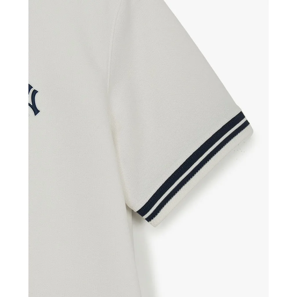 Ảnh MLB - Áo polo unisex Basic Block Comfortable 3APQB0253-50IVS 4