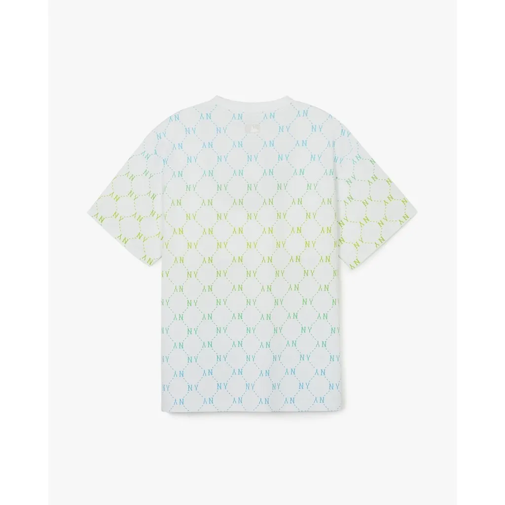 Ảnh MLB - Áo thun unisex cổ tròn tay ngắn Jacquard Dia Monogram 3ATSM1043-50ABS 1